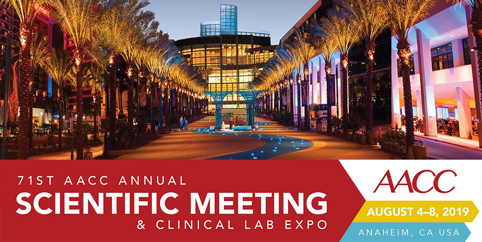 Meet Us @ 71st AACC Scientific Annual Meeting & Clinical Lab Expo